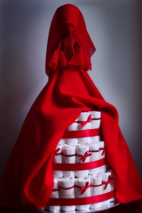 Gareth Pugh Nappy Cake