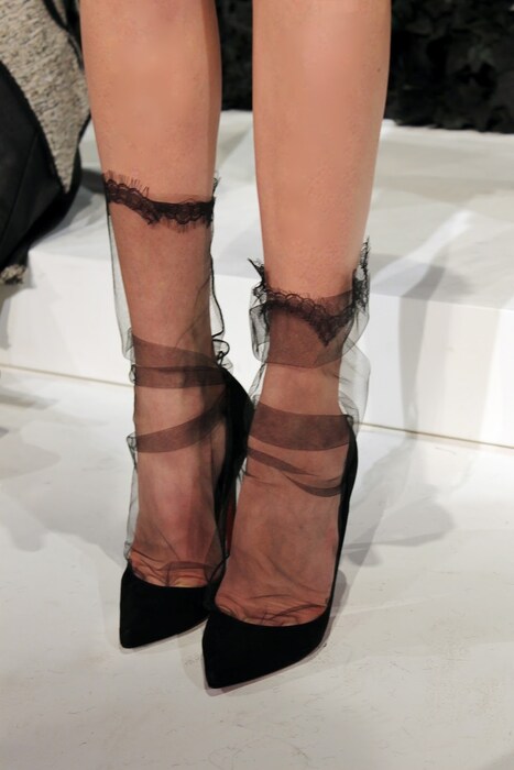 Gauzy Lace Socks