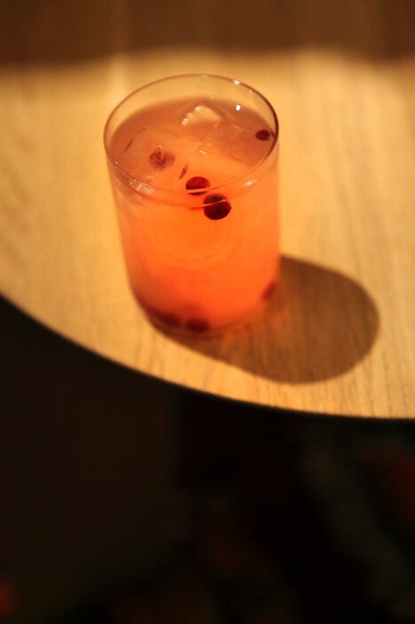 Cocktail with &quot;forage gin&quot;