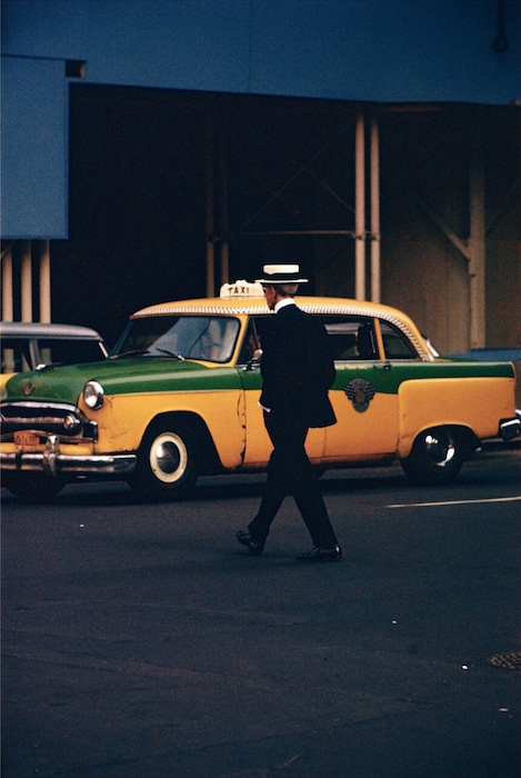 Saul Leiter, Straw Hat, ca. 1955