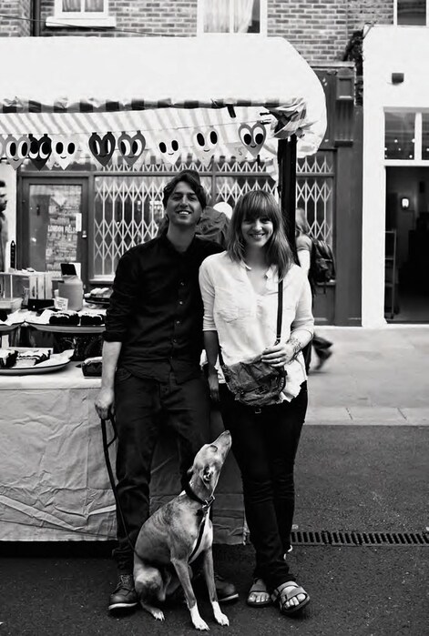 Claire Ptak and her husband Damian