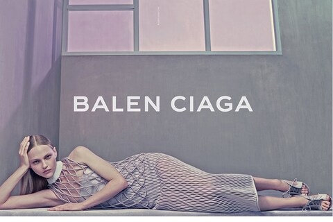 Sasha Pivovarova for Balenciaga S/S15