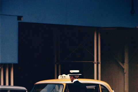 Saul Leiter, Straw Hat, ca. 1955