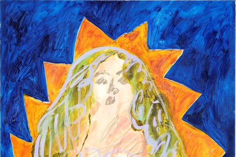 Faye Wei Wei_Blue Madonna_183x138cm