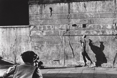 Roger Mayne, Footballer and Shadow, 1956