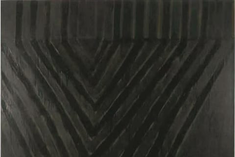 Frank Stella, Delta, 1958