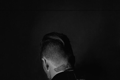 David Beckham in Another Man A/W14