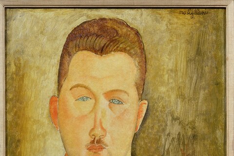 Modigliani, Dr Fran&#231;ois Brabander, 1918