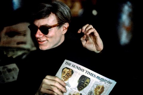 ‘ANDY WARHOL + TIMES OF LONDON’, 1966.