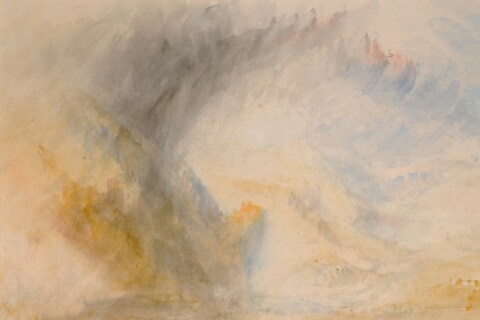 JMW Turner Foot of St. Gothard, c.1842