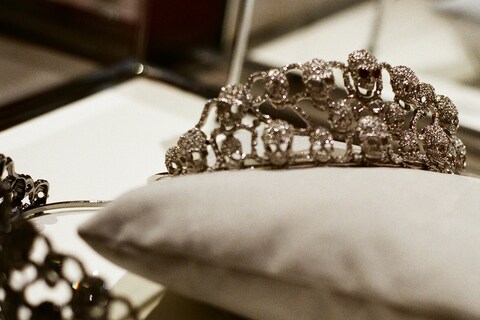 Skull Tiara by Butler &amp; Wilson, at Selfridges Tiara Shop