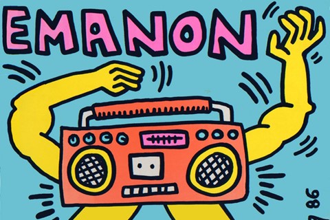 Emanon – The Baby Beat Box, 1986 by Keith Haring