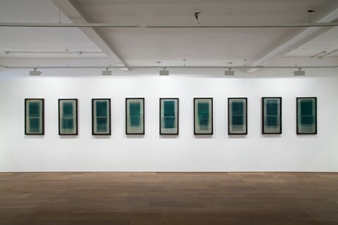Forms in Green, Hackney, by Tom Lovelace