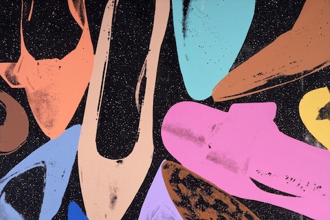 Diamond Shoes by Andy Warhol, 1980