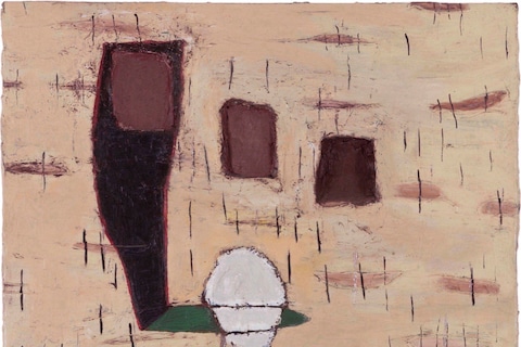 Julian Schnabel at Chateau La Coste