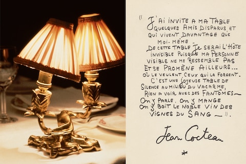 This text by Jean Cocteau was drafted for the 75th anniversa