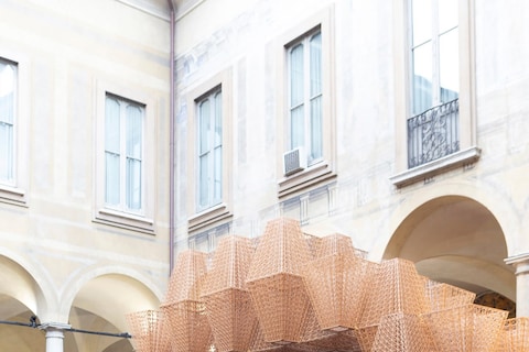 COS x Mamou-Mani at Salone del Mobile 2019