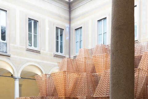 COS x Mamou-Mani at Salone del Mobile 2019