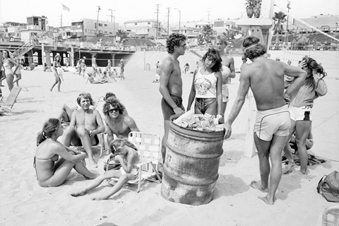 At the Beach by Tod Papageorge