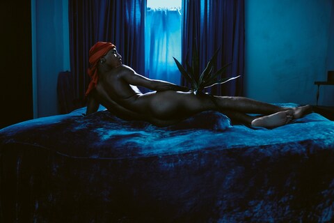Mickalene Thomas Raphael Hirsch Another Man cover shoot