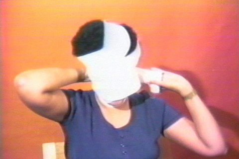Howardena Pindell, Free, White and 21, 1980 U-mati