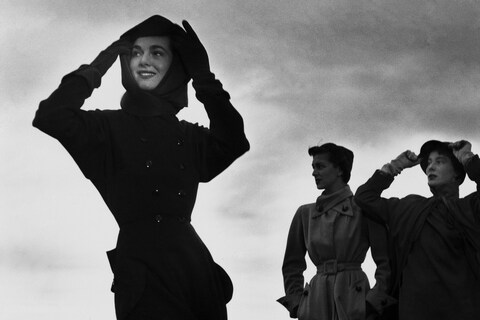 Bettina in French Vogue, 1949