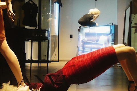 May 2011 window display, photography by Katy Reiss