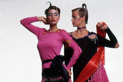 Polly-Eltes-and-Louise-de-Teliga-in-punk-ensembles