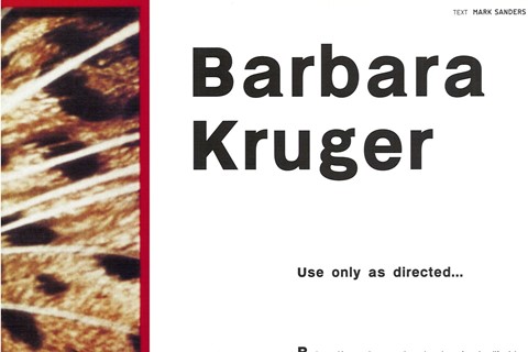 Barbara Kruger for AnOther Magazine Spring/Summer 2004