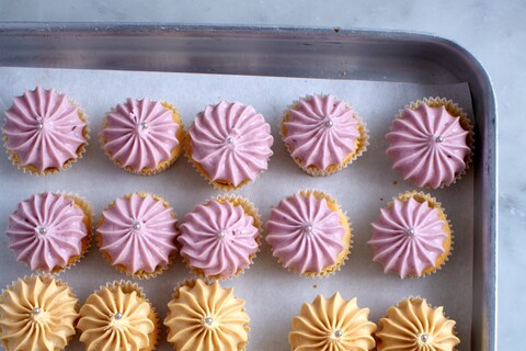 Iced cupcakes