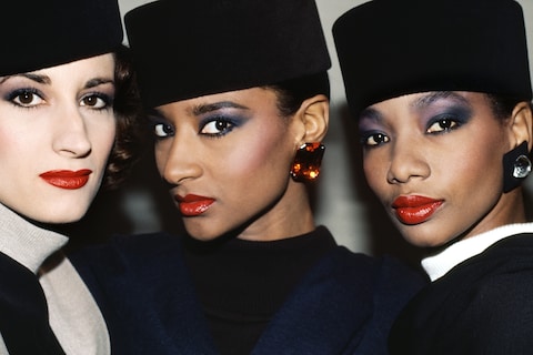 Red lips at Yves Saint Laurent, 1984