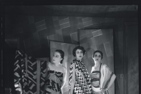 Simultaneous Dresses (Three women, Forms, Colours) 1925 