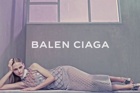 Sasha Pivovarova for Balenciaga S/S15