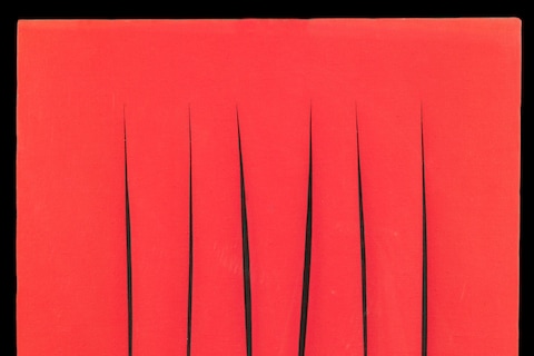 Lucio Fontana (1899 - 1968), Concetto Spaziale, At