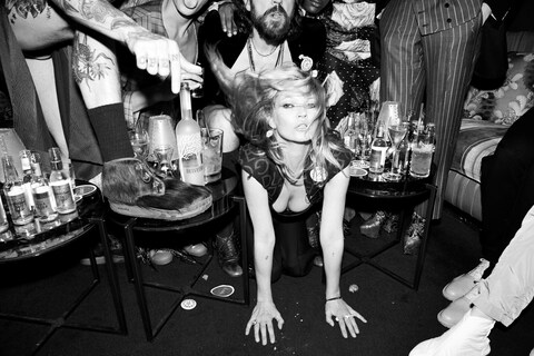 Kate Moss at the Another Man party at LouLou&#39;s
