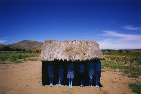 Blue people, 2012, Madagascar, (c) Scarlett Hooft 