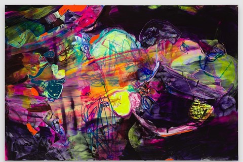 Jadé Fadojutimi, Untitled, 2022 (c) Jadé Fadojut