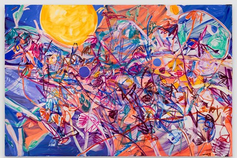 Jadé Fadojutimi, Untitled, 2022 (c) Jadé Fadojut