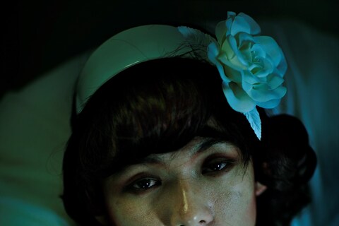 Lune Violette as a girl, Guangzhou, 2007