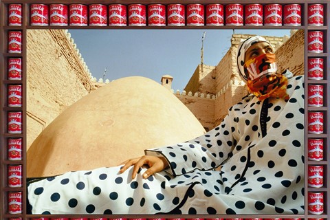 Hassan-Hajjaj,-Dotted-Peace,-2000