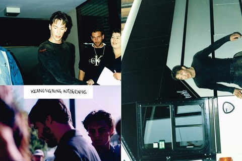 My Keanu Reeves book IDEA fashion style