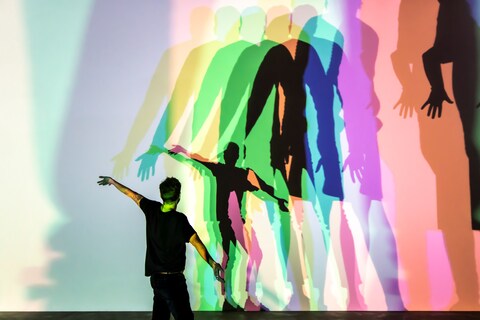 Olafur Eliasson - Your uncertain shadow (colour), 