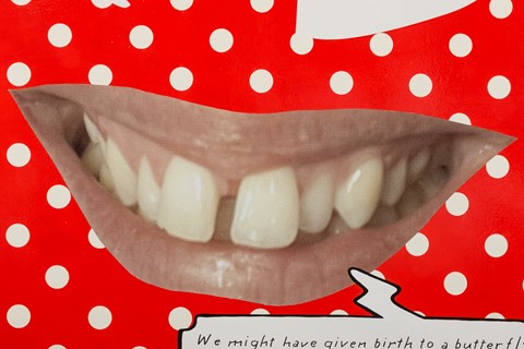 Yay, to have a mouth! by Rose Easton and Ginny on Frederick