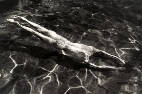 Andr&#233; Kert&#233;sz Underwater Swimmer, Esztergom, Hun