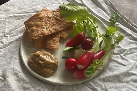 Max Rocha recipe anchovies and radishes