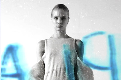 Film still of the Kirsty Emery collection