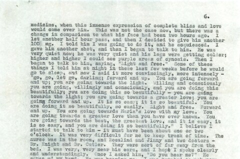 Laura Huxley&#39;s Letter on the death of her husband Aldous Hux