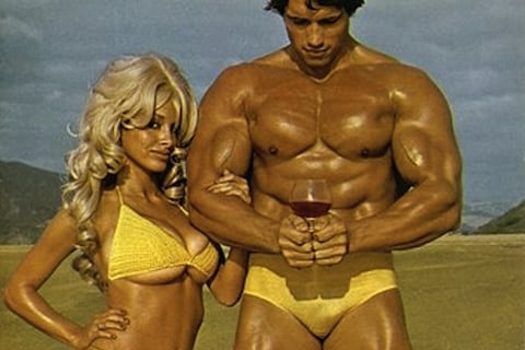 Vintage Arnold Schwarzenegger print