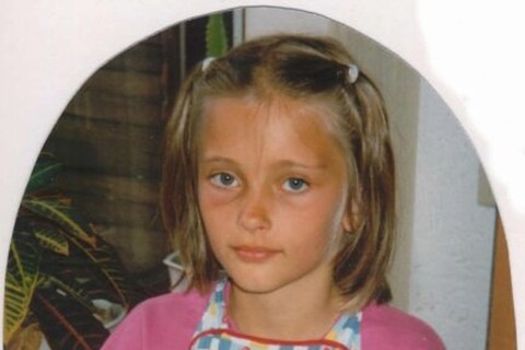 Young Iekelenie Stange with pancake
