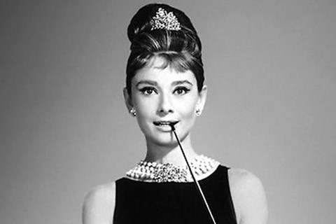 Audrey Hepburn in Breakfast at Tiffany&#39;s, 1961